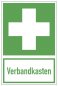Preview: Aufkleber Rettungszeichen "Verbandskasten" Schild Folie selbstklebend ähnl. ISO 7010