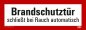 Preview: Aufkleber „Brandschutztür schließt bei Rauch automatisch“ Warnetikett | 21x7,4 cm Preview: Aufkleber „Brandschutztür schließt bei Rauch automatisch“ Warnetikett | 21x7,4 cm