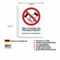Preview: 10x Warnaufkleber „Bitte vermeiden Sie Händeschütteln“ Hinweis Etikett | 12x9 cm