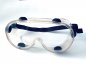 Preview: Vollsichtschutzbrille farblos Antifog längenverstellbares Kopfband DIN EN 166