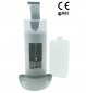 Mobile Preview: Druckspender Desinfektion Spender mit Armhebel + Tropfschale + 1000ml Flasche