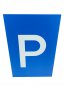 Mobile Preview: Verkehrszeichen Alu-Schild Hinweis "Parkplatz" 3mm Alu Dibond® | 30x20cm