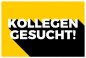Preview: Aufkleber Hinweis „Kollegen gesucht!“ Job Etikett | Variante wählbar