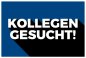 Preview: Aufkleber Hinweis „Kollegen gesucht!“ Job Etikett | Variante wählbar