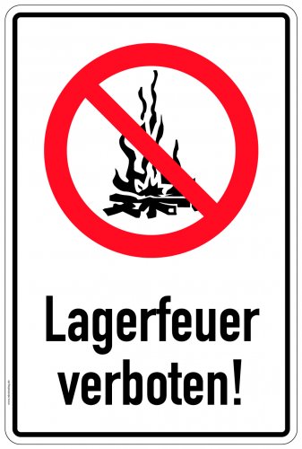 Aufkleber Sicherheit Hinweis "Outdoor/ Freizeit" Schild Folie | Variante wählbar