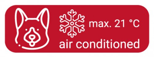 Auto Aufkleber A/C „max. 21°C Fahrzeug ist klimatisiert“ Hinweis Etikett | 15x5 cm Auto Aufkleber A/C „max. 21°C Fahrzeug ist klimatisiert“ Hinweis Etikett | 15x5 cm