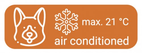 Auto Aufkleber A/C „max. 21°C Fahrzeug ist klimatisiert“ Hinweis Etikett | 15x5 cm Auto Aufkleber A/C „max. 21°C Fahrzeug ist klimatisiert“ Hinweis Etikett | 15x5 cm