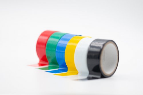 10x 6-tlg. Universalband Isolierband Klebeband Set 19mm x 3m farbig Qualität PVC