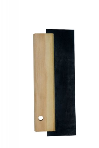 10xGummi Flächenspachtel Fugengummi 18cm für Wände,Vorstriche uvm. mit Holzgriff