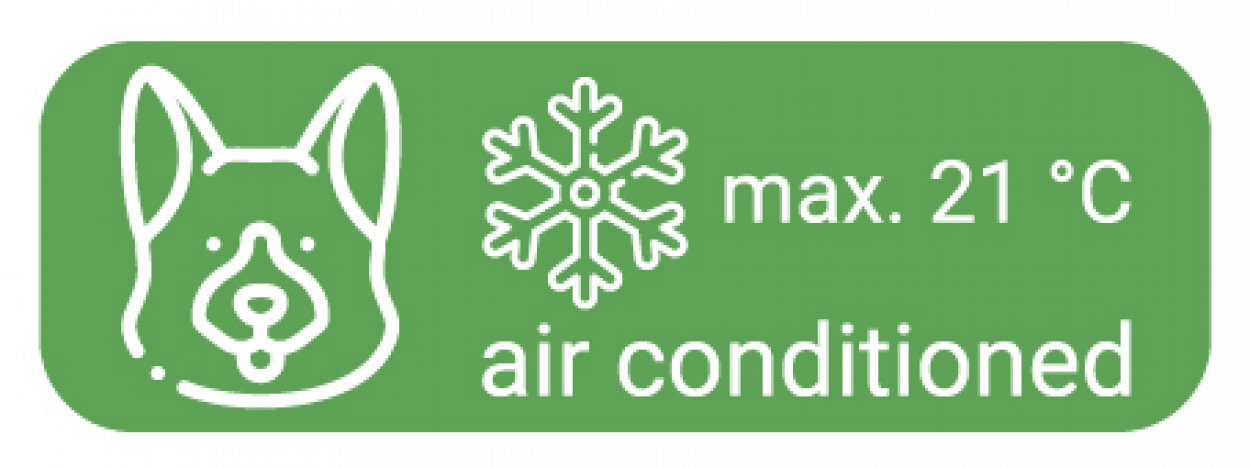 Auto Car Aufkleber „air conditioned A/C max. 21°C“ Hinweis Etikett | 15x5 cm Auto Car Aufkleber „air conditioned A/C max. 21°C“ Hinweis Etikett | 15x5 cm
