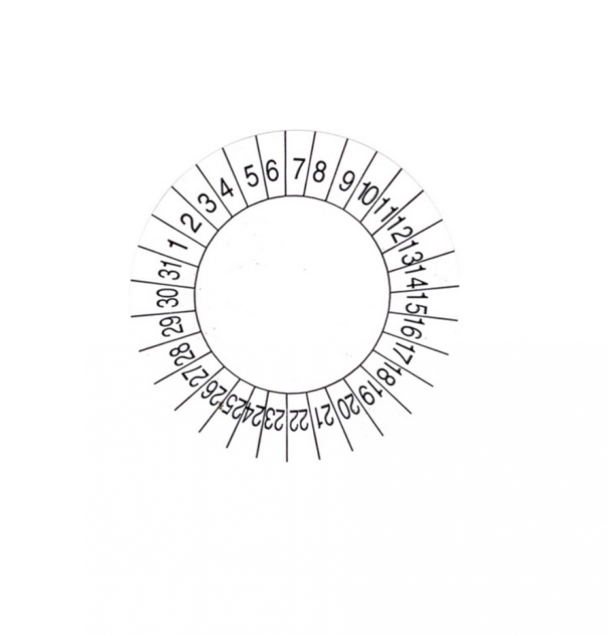 10x Prüfplaketten selbstklebend Prüfsiegel Tagesmarken Tageskranz 1-31.Tag | Ø 3mm 10x Prüfplaketten selbstklebend Prüfsiegel Tagesmarken Tageskranz 1-31.Tag | Ø 3mm
