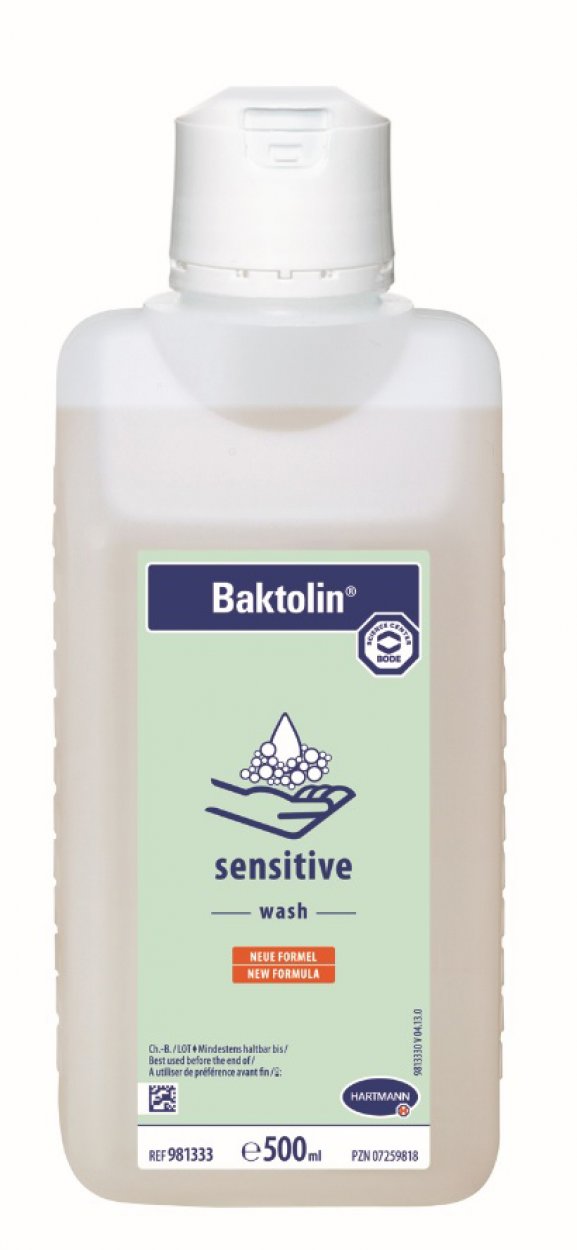 Bode Baktolin sensitive Waschlotion 500ml alkali- und seifenfrei Haut+Hände