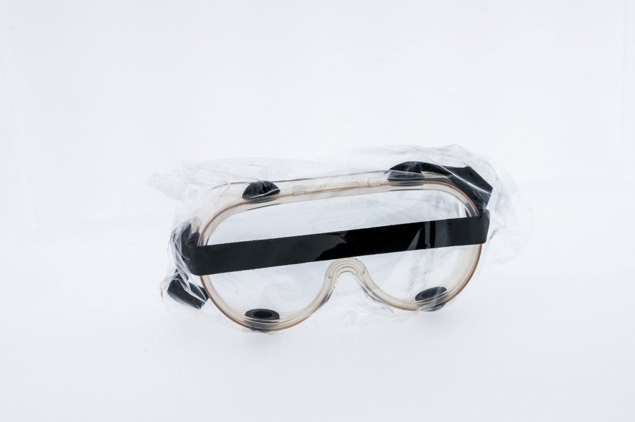 Vollsichtschutzbrille farblos Antifog längenverstellbares Kopfband DIN EN 166
