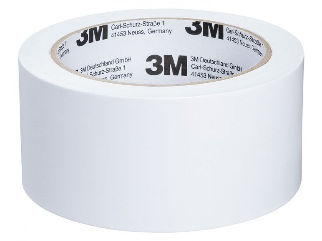 3M Gewebe-Klebeband mit synthetischem Gummi-Harz Klebstoff 50mm x 15m, weiß