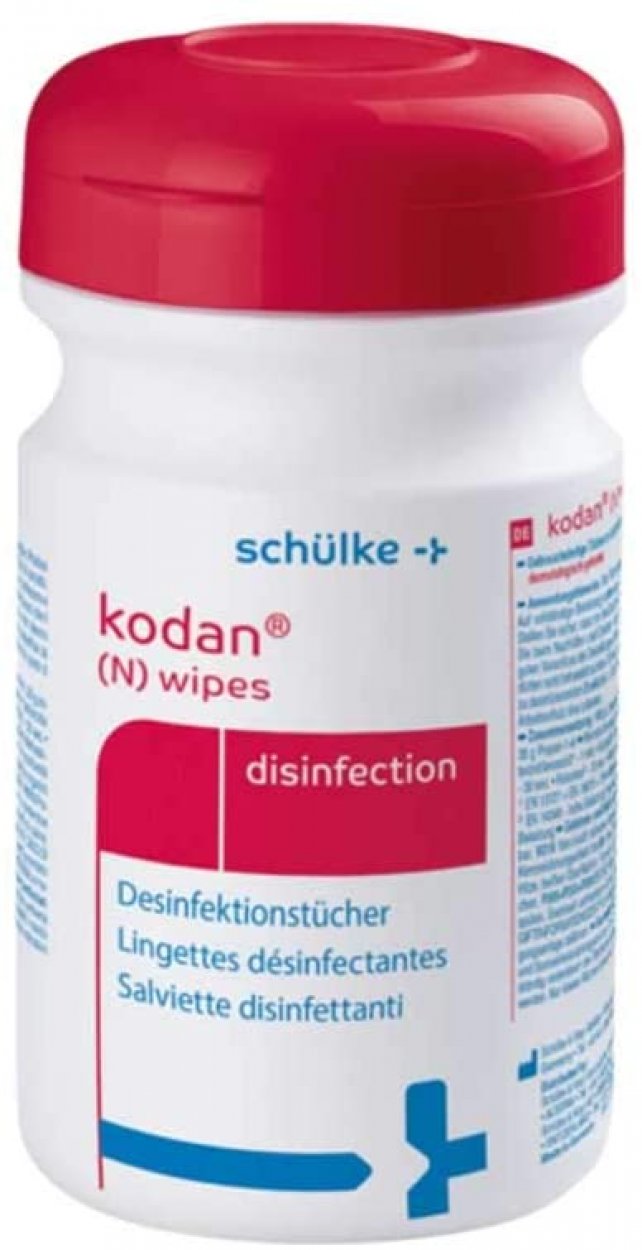 10 Spender Kodan N wipes Desinfektionstücher á 90St = 900 Tücher