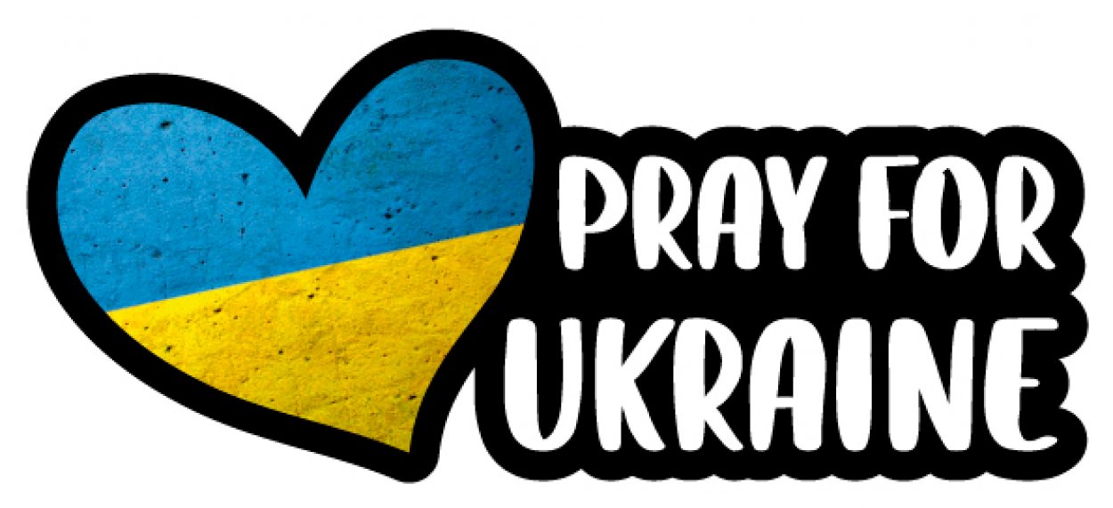 Aufkleber #NoWar "PRAY FOR UKRAINE" Etikett | 20x8,6 cm Aufkleber #NoWar "PRAY FOR UKRAINE" Etikett | 20x8,6 cm