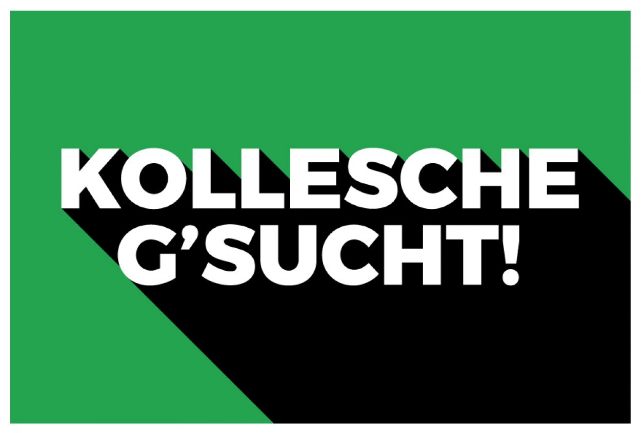 Aufkleber Hinweis „KOLLESCHE G´SUCHT!“ Job Etikett | Variante wählbar Aufkleber Hinweis „KOLLESCHE G´SUCHT!“ Job Etikett | Variante wählbar