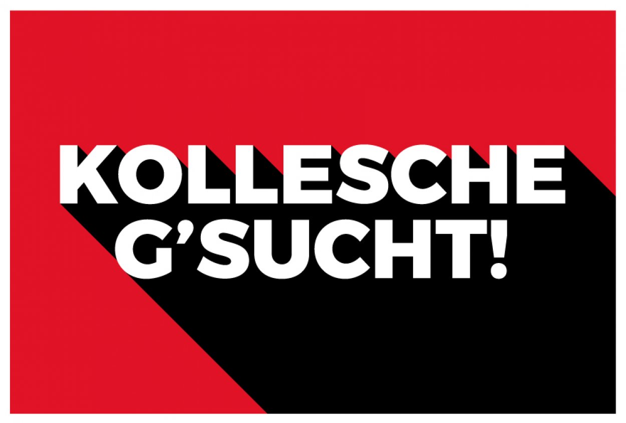 Aufkleber Hinweis „KOLLESCHE G´SUCHT!“ Job Etikett | Variante wählbar Aufkleber Hinweis „KOLLESCHE G´SUCHT!“ Job Etikett | Variante wählbar