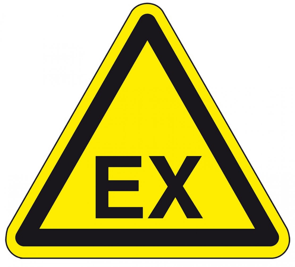 Warnschild Warnung vor explosionsfähiger Atmosphäre